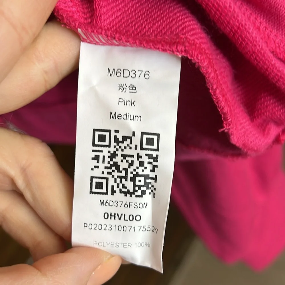 Amazon‎ Pink Cropped Crewneck Sweatshirt- M